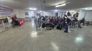 Imagens da Assembleia Extraordinária que tratou sobre o tema da reposição salarial